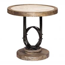  25841 - Sydney Light Oak Side Table